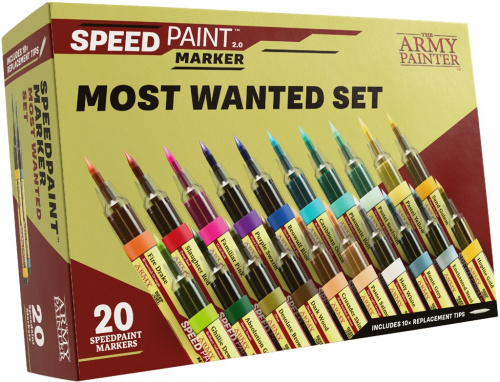 The Army Painter: Speedpaint 2.0 - Marker - Most Wanted Set